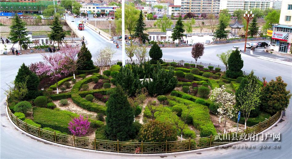 武山 園林綠化扮靚縣城，風(fēng)景園林建設(shè)工程繪就生態(tài)新畫卷